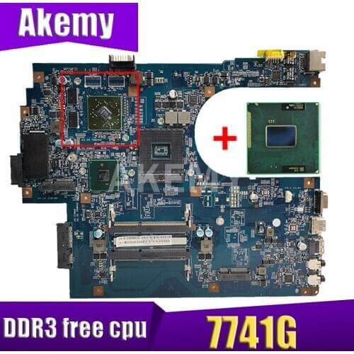 JE70-CP MB 09923-1M 48.4HN01.01M For Acer aspire 7741 7741G PC Motherboard MBPT401001 MBN9Q01001 HM55 DDR3 free cpu