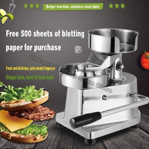 Commercial Hamburger Manual meatloaf machine Meatloaf Press Mold Sandwich rice ball cake press Stainless steel meat press