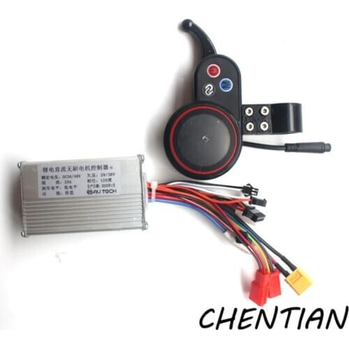 Controller and LCD display Kit For 10 inch 36V 350W500W 48V 500W800W1000W Electric Hub Motor Wheel