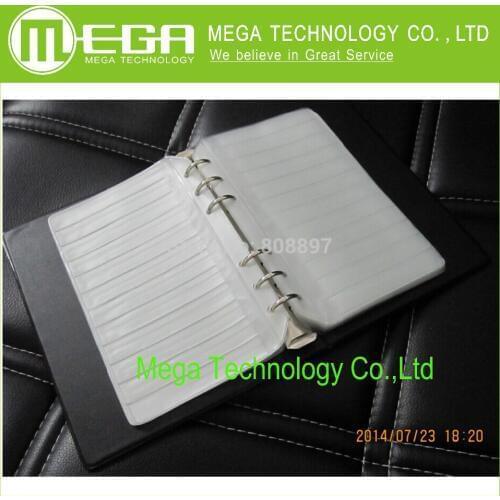 SMD Resistor Capacitor Assortment Electronic Components Sample Book 20 Pages Using book style design