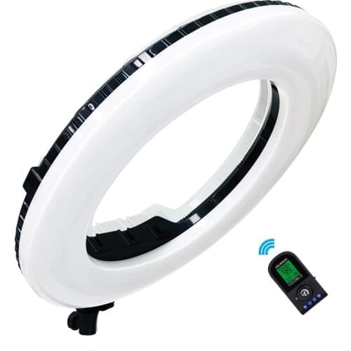 Led Ring Ligths Lamps with Tripod for Phone Yidoblo QS-480E 96W Bi-color 3200K 5500K Studio Light Video For Lighting