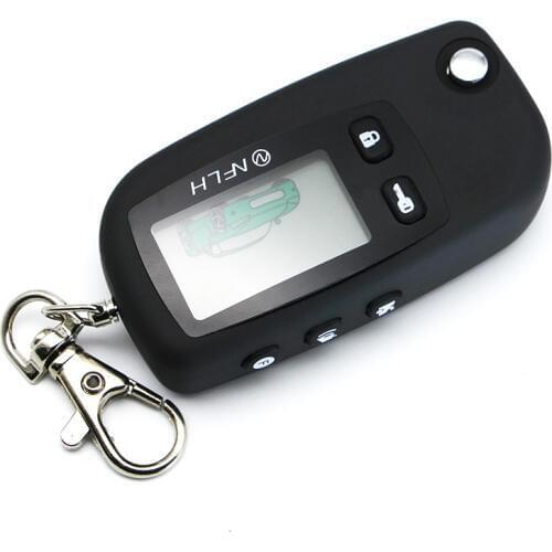 Lcd Remote Control Key Fob Tamarack For Tomahawk TW9010 Uncut Blade Fob Two Way Car Alarm System Tomahawk TW 9010