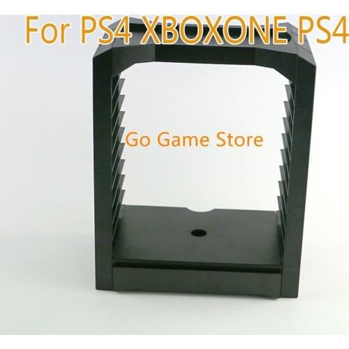 1pc For PS4 Xbox one high quality Multi-Functional Game Disk Storage Tower Stand Kits