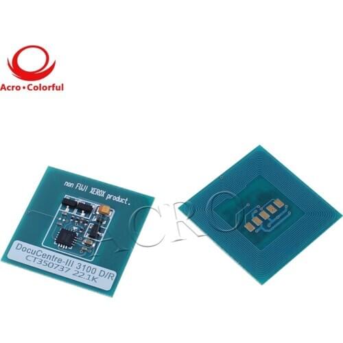 22.1K CT350737 Drum chip for Xerox DocuCentre III C4100 C3100 laser printer copier cartridge toner refill