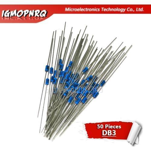 50pcs DB3 DB-3 DO-35 DO-204AH Diac Trigger new original