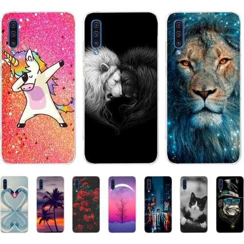 For Samsung Galaxy A30S Case Silicon Transparent Back Cover Phone Case For Samsung A30 A307 A307F SM-A307F 6.4" bumper
