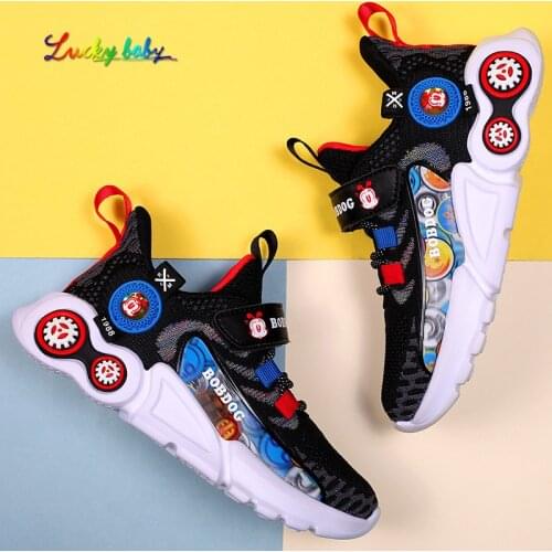 2021 High Quality Childrens Shoes boy Breathable Sneakers For Boys Lightweight Kids Shoes Soft Bottom Running Shoe