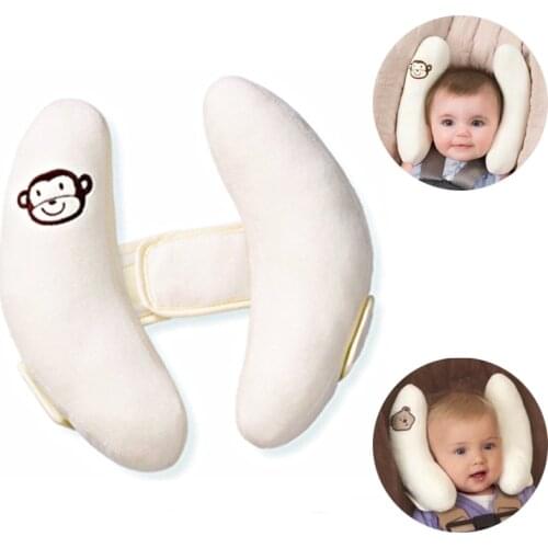 OLOEY Kid Head Neck Support Car Seat Pillow Trolley Adjustable Child Care Strollers Accessories Pillow Car travel pillow for Kid