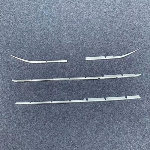 For Toyota Raize 2020 2021 ABS Chrome Front Lower Bumper Grille Bottom Cover Protector Strip Trim Exterior Accessories