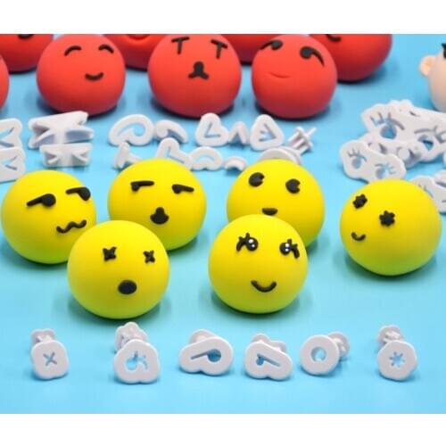 Roasting Tool 3D steamed bun Biscuit Mould Cute Facial modeling set cartoon bag Plastic Cookie Mold Sugarcraft Decorating