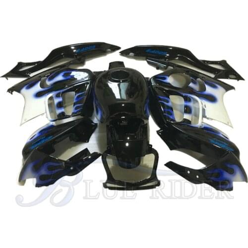 Motorcycle Fairings Kits for HONDA CBR 600 F3 1997 1998 CBR600 F3 97 98 White Blue Black Fairing + Tank Cover Injection Mold ABS