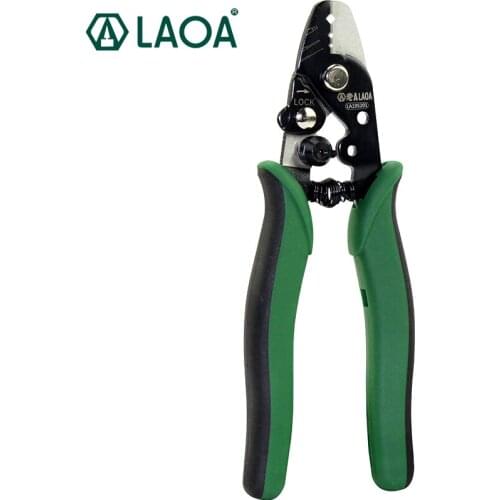LAOA Multifunctional Wire Stripper Wire Stripper Electrician Wire Stripper Handheld Cable Stripper Manual Tool