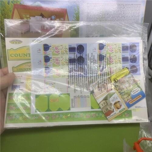 Geniune Sylvanian Doll Families Dollhouse Animal Figures furniture set clothes house food without package