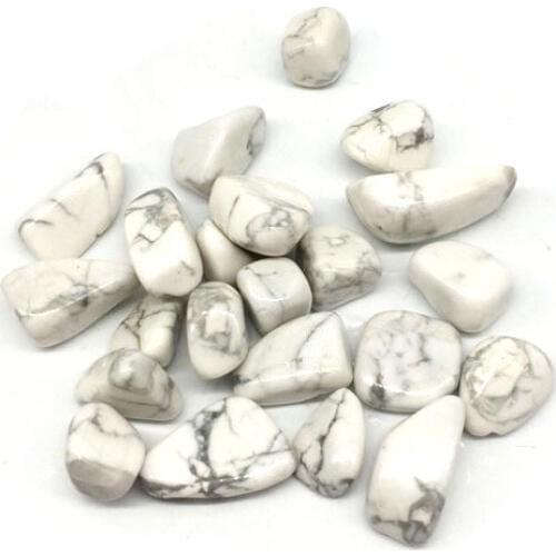 Natural White Turquoise Gravel Rock Rough Stone Nugget Healing Gravel Planting Pot Aquarium Fish Tank Decor Home Caft 7-9mm