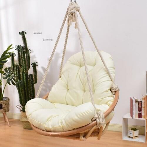 Indoor Balcony Hanging Chair Home Furniture Rattan Hammock for Homestay Bedroom Single Cradle Chairs Outdoor Garden Patio Swings