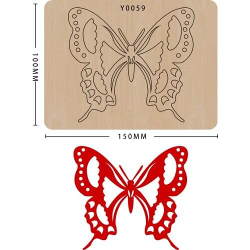 Diy Cutting Dies Wood Scrapbooking Knife Mold Non-woven Cutting Suitable For Common Big Shot And Sizzix Machines