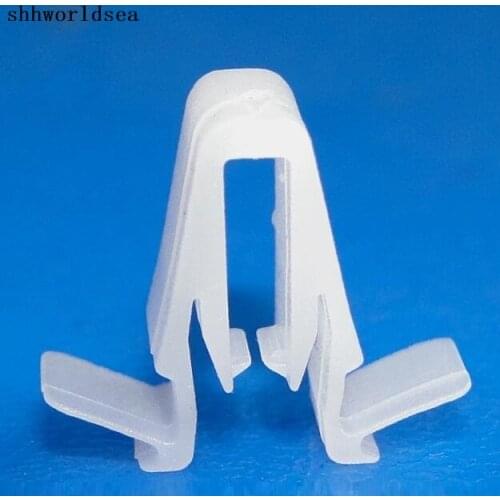Shhworldsea 100pcs car plastic clip for front door retainer for the left and right side for toyota