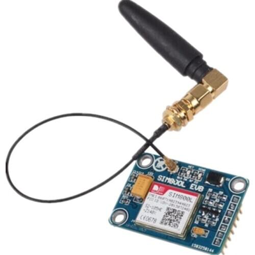 SIM800L V2.0 5V Wireless GSM GPRS MODULE Quad-Band W/ Antenna Cable Cap