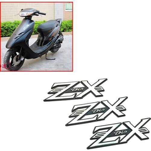 Motorcycle reflective stickers Decals logo decorative stickers For HONDA DIO ZX AF27 AF28 AF34 AF35 3D logo sticker