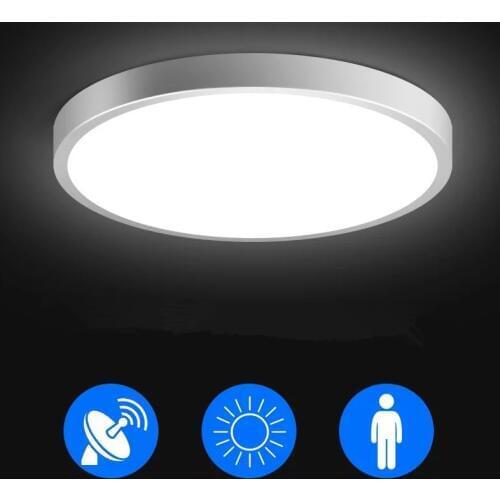 Ultra-thin 5CM LED aisle balcony staircase garage Xuanmen human body sensing modern minimalist radar induction ceiling lamp