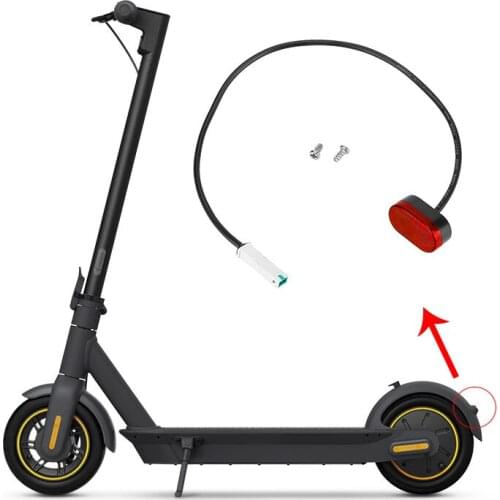 Original Rear Lights with Screws for Ninebot G30 Max Electric Scooter Tail Light Safety Warning LED Lamp Repair Accessories