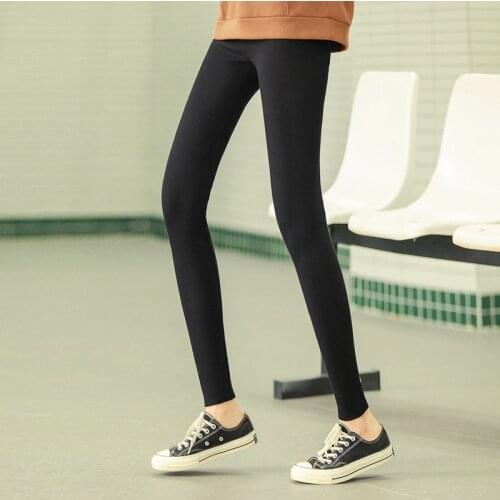 INMAN Causal Pant Fit Shape Women Letter Embroidery Mid Waist Pencil Pant