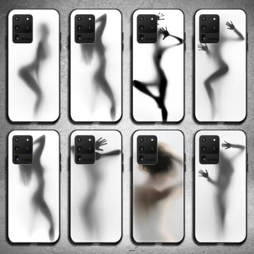 Woman Silhouettes Phone Case For Samsung Galaxy S21 Plus Ultra S20 FE M11 S8 S9 plus S10 5G lite 2020