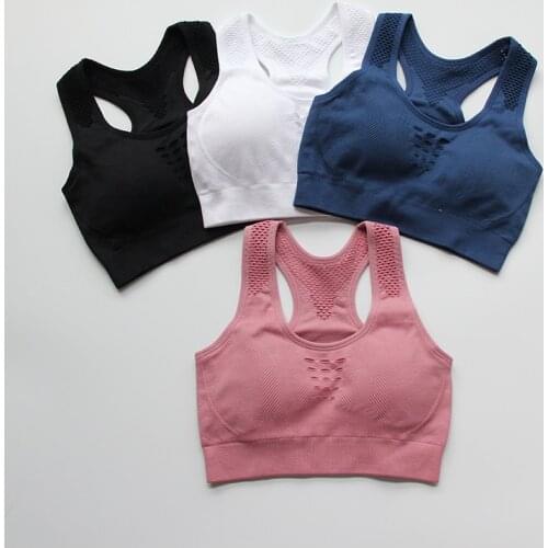 Womens Top Professional sports bra shockproof hollow gym Yoga fitness tops sport running bra crop top Female bralette underwear