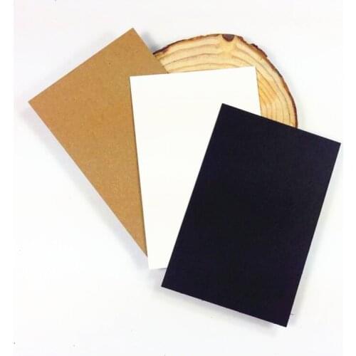 120pcs/lot Vintage Blank card Students'DIY Multi-function note message card gift Postcards Word card for Sketch