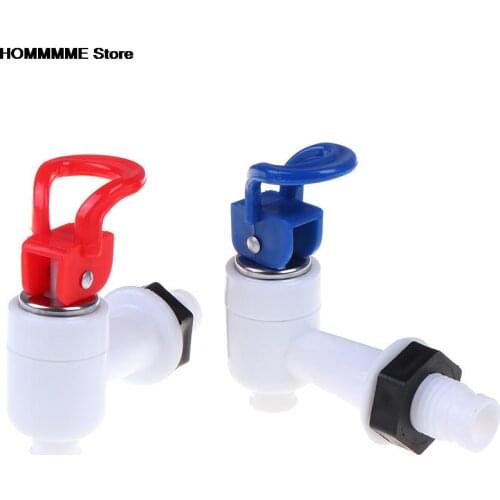 2pcs Universal Push Type Plastic Water Dispenser Faucet Tap Replacement Parts