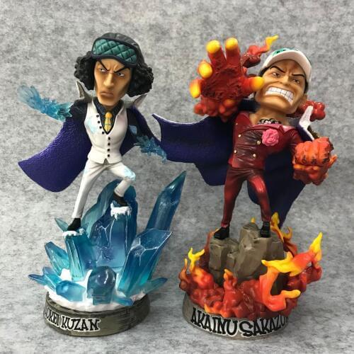 21.5cm Japanese anime figure one piece Kuzan/Sakazuki statue action figure collectible model toys for boys