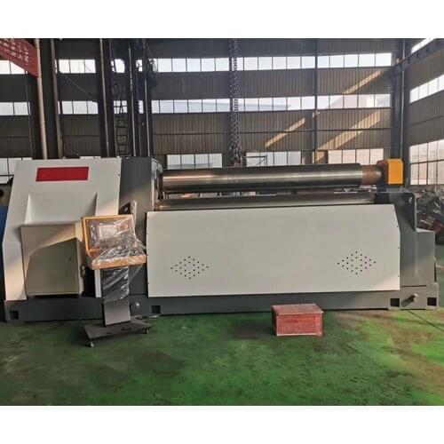 Hydraulic 4 roller rolling Machine, CNC rolling sheet with controller for rolling and forming metal plate