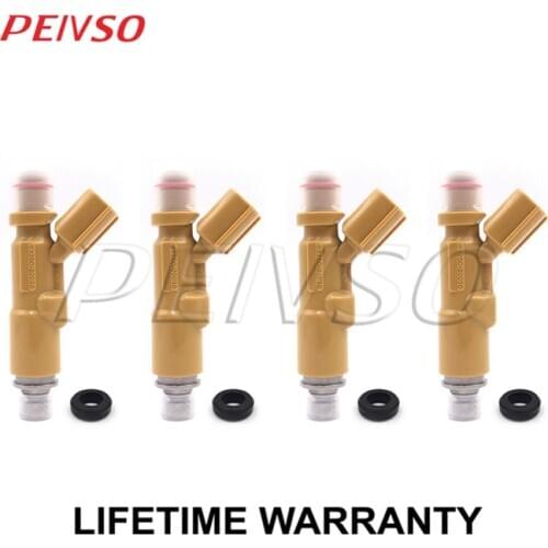 4x 23250-22030 23209-22030 fuel injector for TOYOTA NA Corolla/Matrix 1.8L 2ZZ-GF 2002~2003