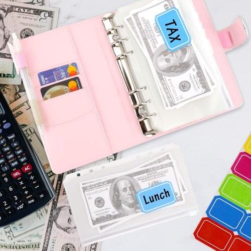 A6 Pu Leather Notebook With 12 Pcs Pocket Fashion Design High Quality Notebooks And Journals For Students Office Device