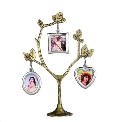 Free shipping 3pcs/lots Blank Metal Photo pendant DIY Gift Printing Sublimation Ink
