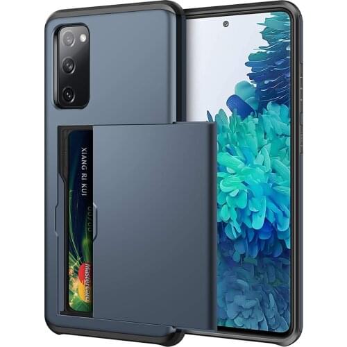 For Samsung Galaxy S20 FE Case Wallet Case Card Slot Holder Dual Layer Cover For samsung Galaxy s20 FE Fan Edition 5G s20FE G780