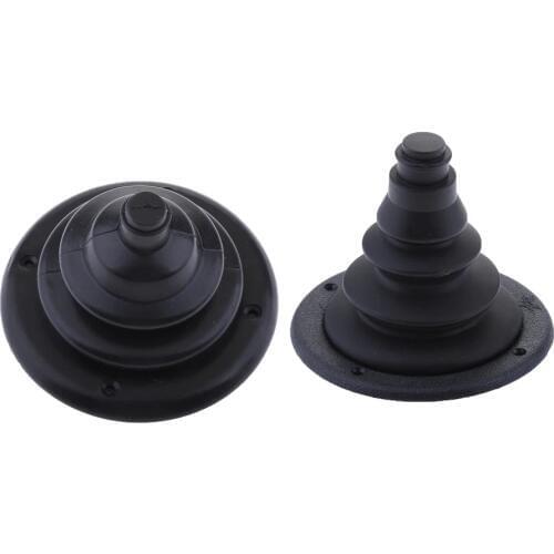 70mm 105mm Rigging and Cable Boot for Boats - Rigging Hole Cover Black