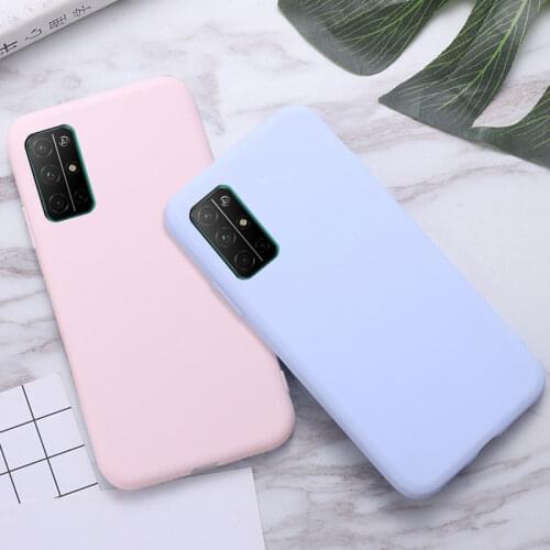 Candy Color For Honor 30S Case Shockproof Soft Silicone TPU Cover For Honor 30 Premium Case Honor 30 Pro plus 30s Fundas 100