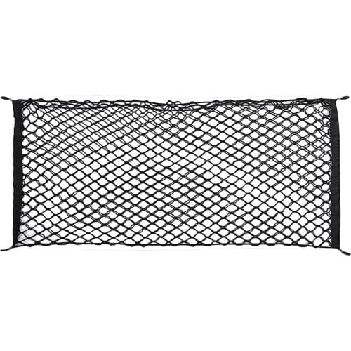 110*50cm Car Rear Trunk Seat Elastic String Net Mesh Car Trunk Storage Bag Large Cargo Organizer Storage Bag Cage