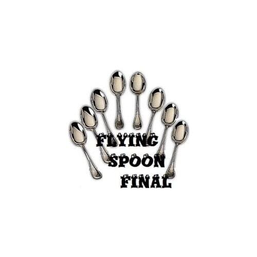 Flying Spoon Final (With DVD) - Trick, spoon magic,magic tricks,gimmick,props,accessories,comedy,mental magic