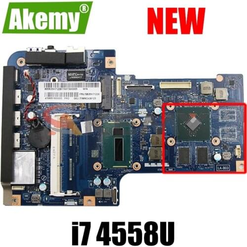 For Lenovo ZAA50/70 LA-B031P for AIO A740 A540 all-in-one motherboard CPU With i7 4558U DDR3 100% fully tested
