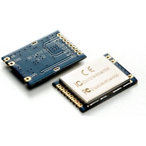 4pcs/Pack 2.4G NRF24L01 Chip Module RF2401F20 with FCC Certification 100mW 500meter