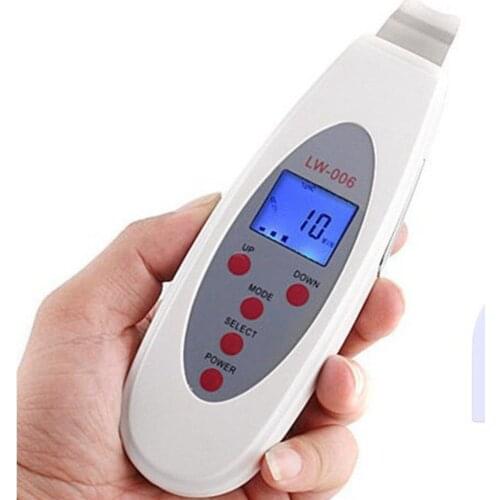 Powerful Digital Facial LCD 4 modes Ultrasound Ultrasonic Face Skin Cleaning Skin care Acne Removal Spa Facial Pores Cleanser