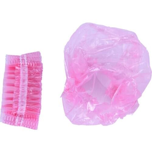 Disposable 100 Pieces Salon Clear Ear Cover Ear Protection Hair Dye Protect Cap Hair Color Styling Tool Accessories health care
