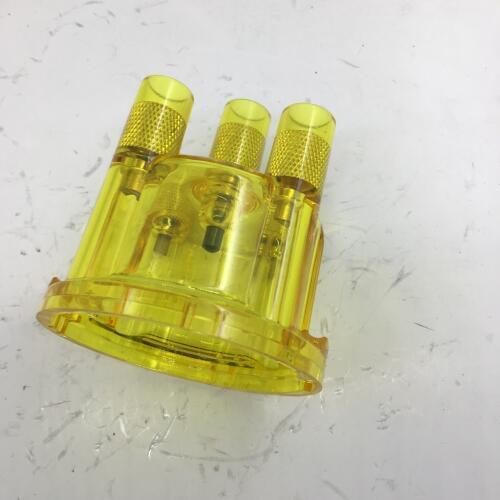 SherryBerg DISTRIBUTOR CAP for EMPI yellow TRANSPARENT 009 for VW DUNE BUGGY BUG GHIA THING BAJA free shipping
