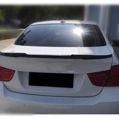 For BMW E90 2005-2011 high quality ABS Plastic Unpainted Color Rear Spoiler Wing Trunk Lid Cover Car Styling