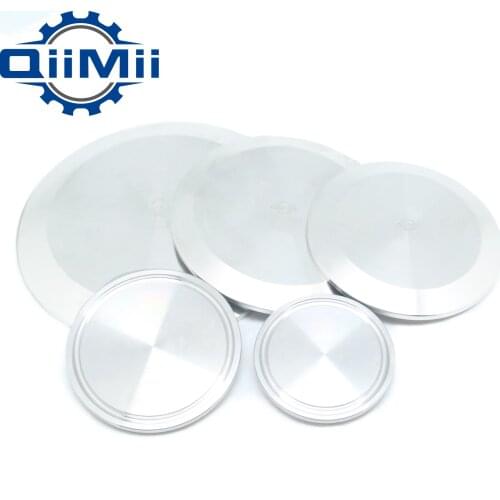 Economy SS 304 Stainless Steel 16AMP Solid End Cap Tri Clamp Tube blank cap for Homebrew