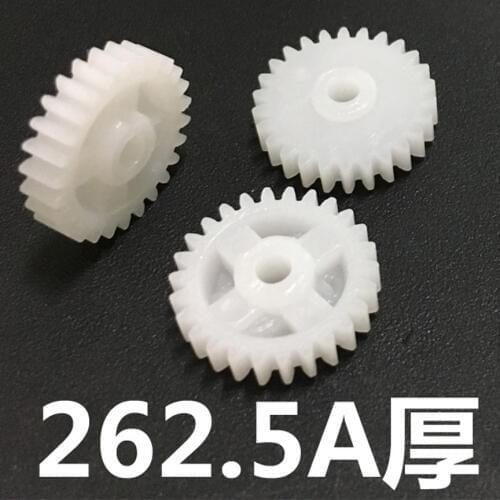 262.5A Thick 0.5M Gear Modulus 0.5 26 Tooth Plastic Gear Disc Motor Fitting Toy Accessories 10pcs/lot