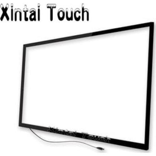 4 point 55" USB multi IR touch screen overlay use on LCD monitor
