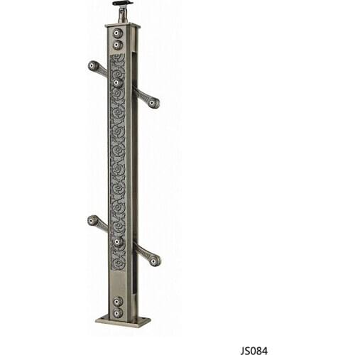 Freeshipping 950mm JS084 Column Customade Floor Mount Newel Handrail Armrest Post Pillar Pole for Staircase